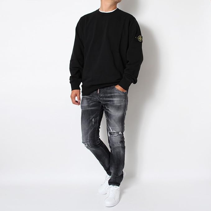 直くん品【未使用品タグ付き】stone ワッペンスウェット ワッペン刺繍スウェット/ランダムワッペン/ワッペン/スウェット